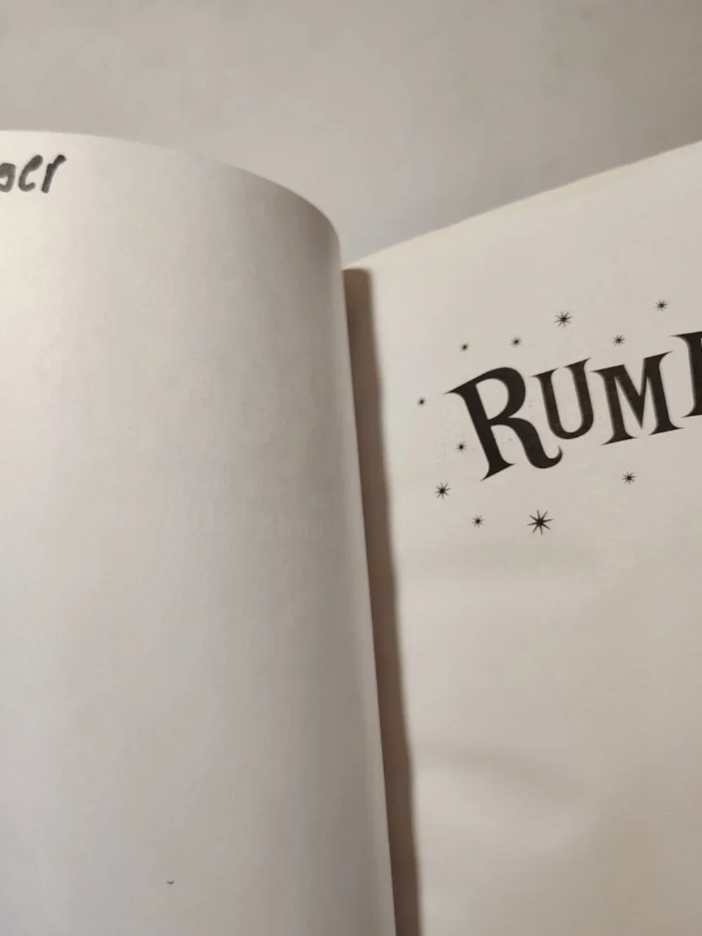 Rump The True Story Of Rumpelstiltskin by Liesl Shurtliff PB Book 2013